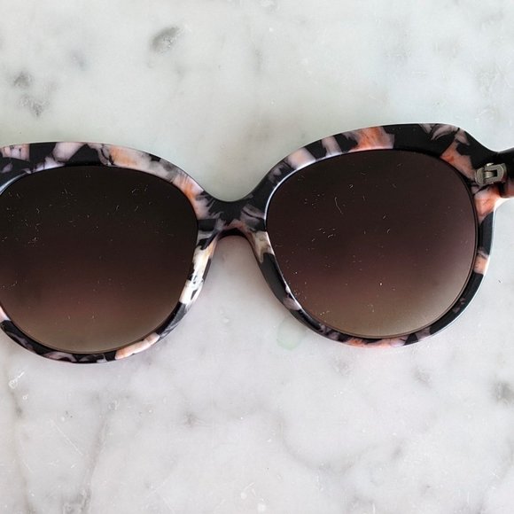 Ett:twa Sunglasses Tortoise Shell Gray Blue Peach main image 6